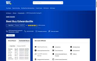 Best Buy website