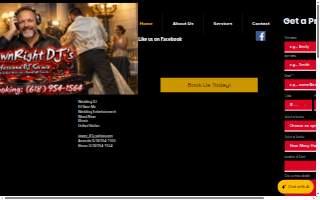 DownRightDJ's website
