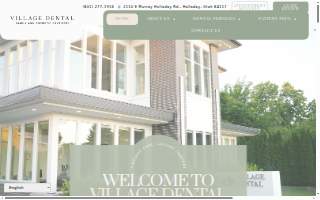 Village Dental website