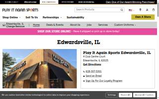 Play It Again Sports website