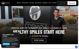 Cosmos Modern Dental - Elmhurst website