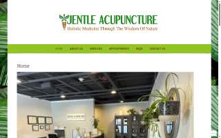 Jentle Acupuncture website
