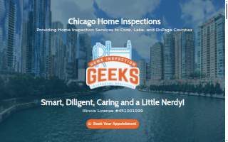 Home Inspection Geeks website