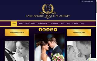 Lake Shore Dance Academy website