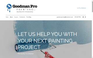 Goodman Pro Painting LLC website