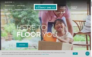 Boss Carpet One Floor & Home website