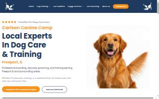 Carlson Canine Camp website
