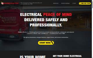 Mangieri Electric website
