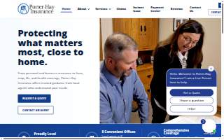 Porter-Hay Insurance website
