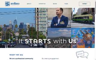 Arellano Landscaping website