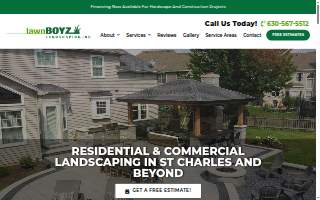 Lawnboyz Landscaping, Inc website