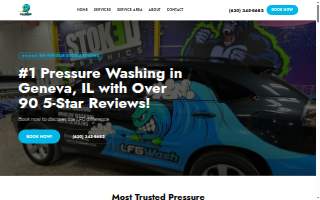 LFG Wash Pressure Washing and Window Washing website