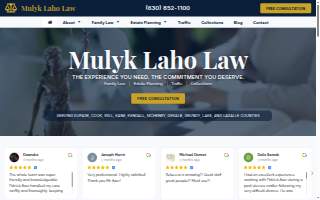Mulyk Laho Law website