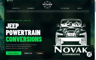Novak and Parker Home Appliance website