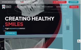 Mass Ave Family Dentistry website