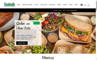 Foodstuffs Gourmet Foods & Catering website