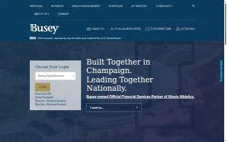 Busey Bank website