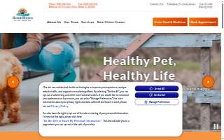 Great Rivers Animal Hospital website