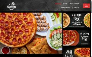 Pizza World website