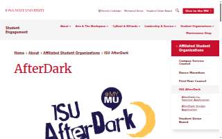 AfterDark Designs website