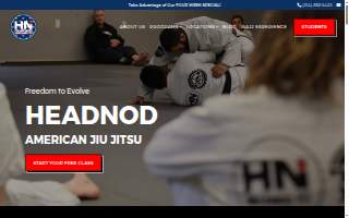HeadNodHQ - American Jiu Jitsu website