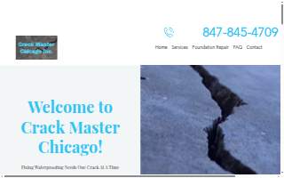 Crack Master Chicago, Inc. website
