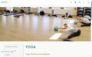The Yoga Nest website
