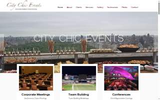 City Chic Events website