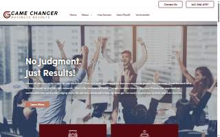 Game Changer Business Results website