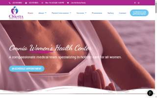 Omnia Med Spa website