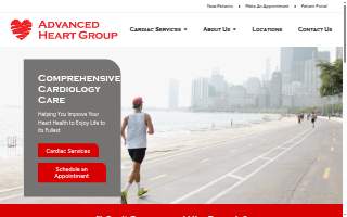 Advanced Heart Group website