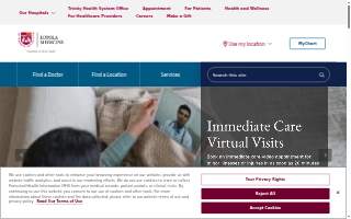 Loyola Medicine Homer Glen website