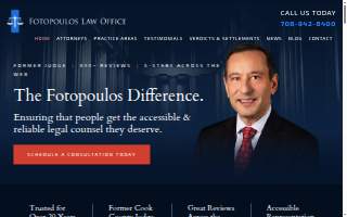 Fotopoulos Law Office website