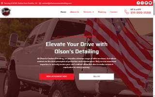 Olson's Custom Detailing INC. website