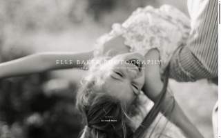 Elle Baker Photography website