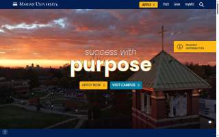 Marian Village website