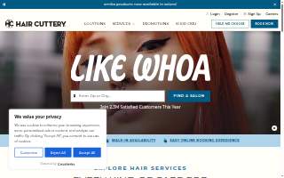 Hair Cuttery Color & Haircuts - Huntley website