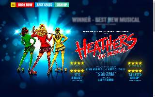 The Heathers Senior Homes website