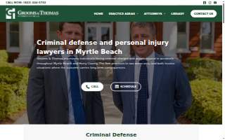 Grooms & Thomas, LLC website
