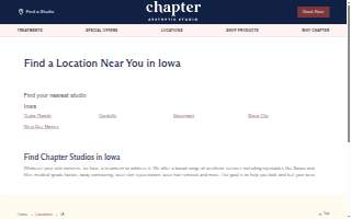 Chapter II Events website