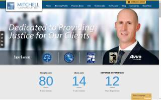 Mitchell Law Group, Inc. website