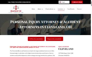 Buckeye Law Group of Cleveland website