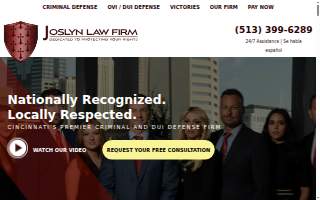 Joslyn Law Firm website