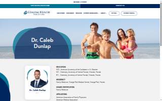 Dunlap Vision website
