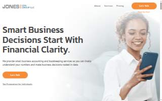 Jones CPA Group LLC | Business Bookkeeping in Houston TX website