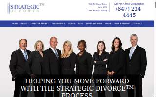 Strategic Divorce website