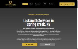 Keymasters Security Solutions website