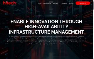 Hitech Surveillance Camera Solutions Inc. website