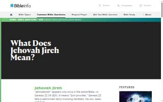 Jireh Plumbing LLC website