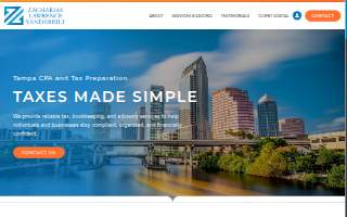 Zacharias Lawrence - Tampa CPAs website